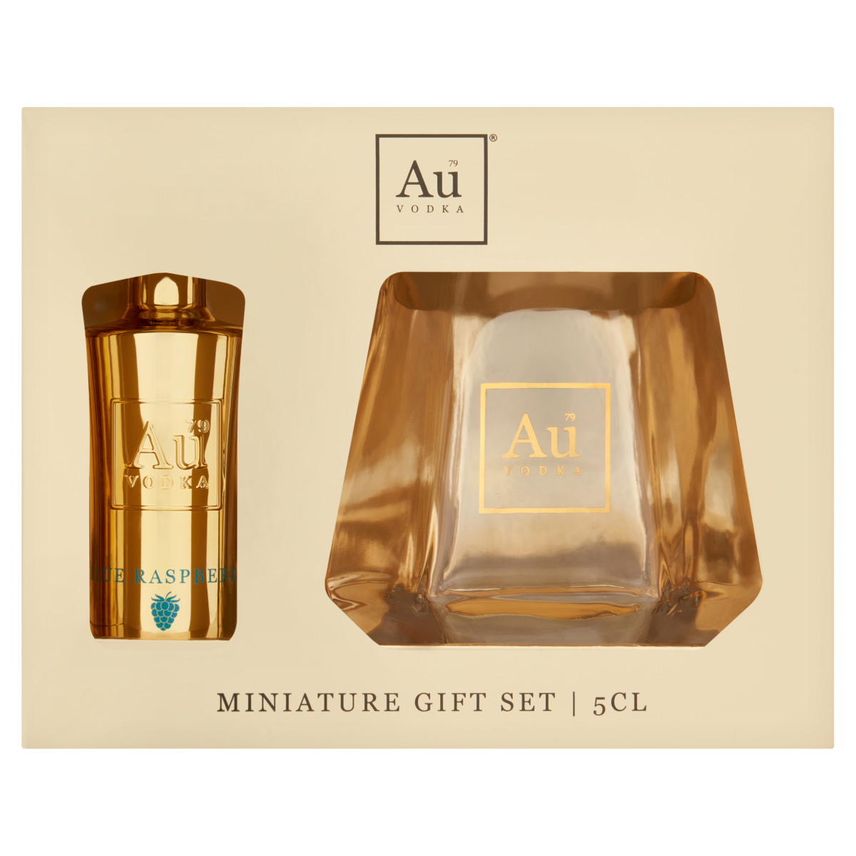 Au Vodka Miniature Gift Set 5cl