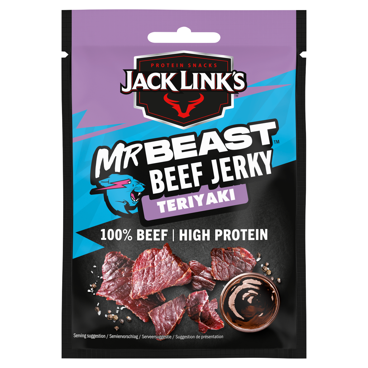 Jack Link’s Mr Beast Beef Jerky Teriyaki 25g