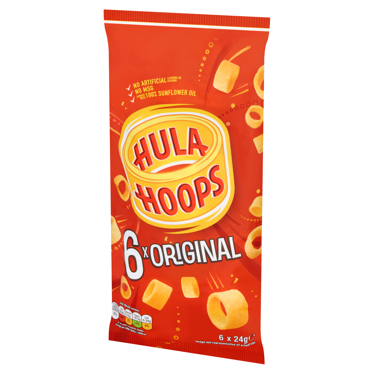 Hula Hoops Original 6 x 24g