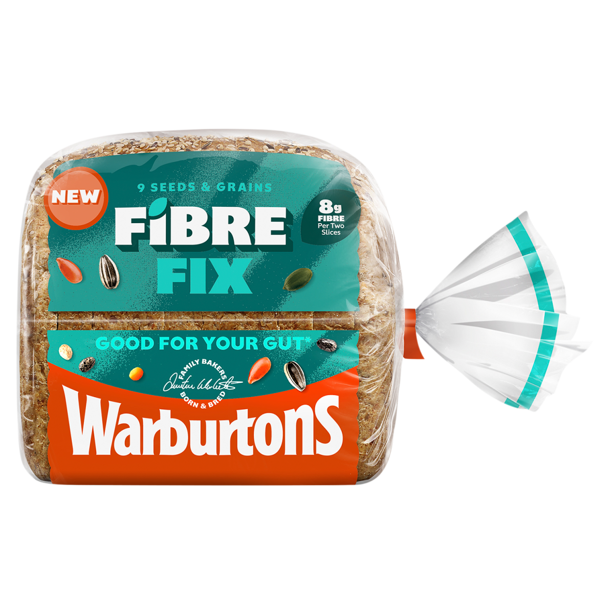 Warburtons 9 Seeds & Grain Fibre Fix 500g