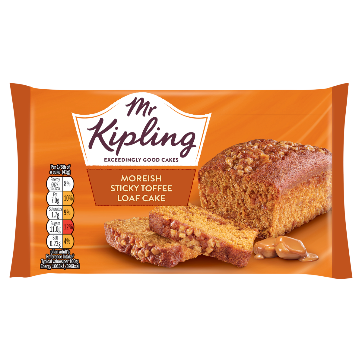 Mr Kipling Moreish Sticky Toffee Loaf Cake 220g