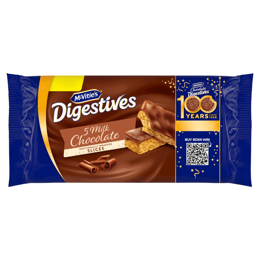 McVitie’s 5 Digestives Milk Chocolate 114.1g
