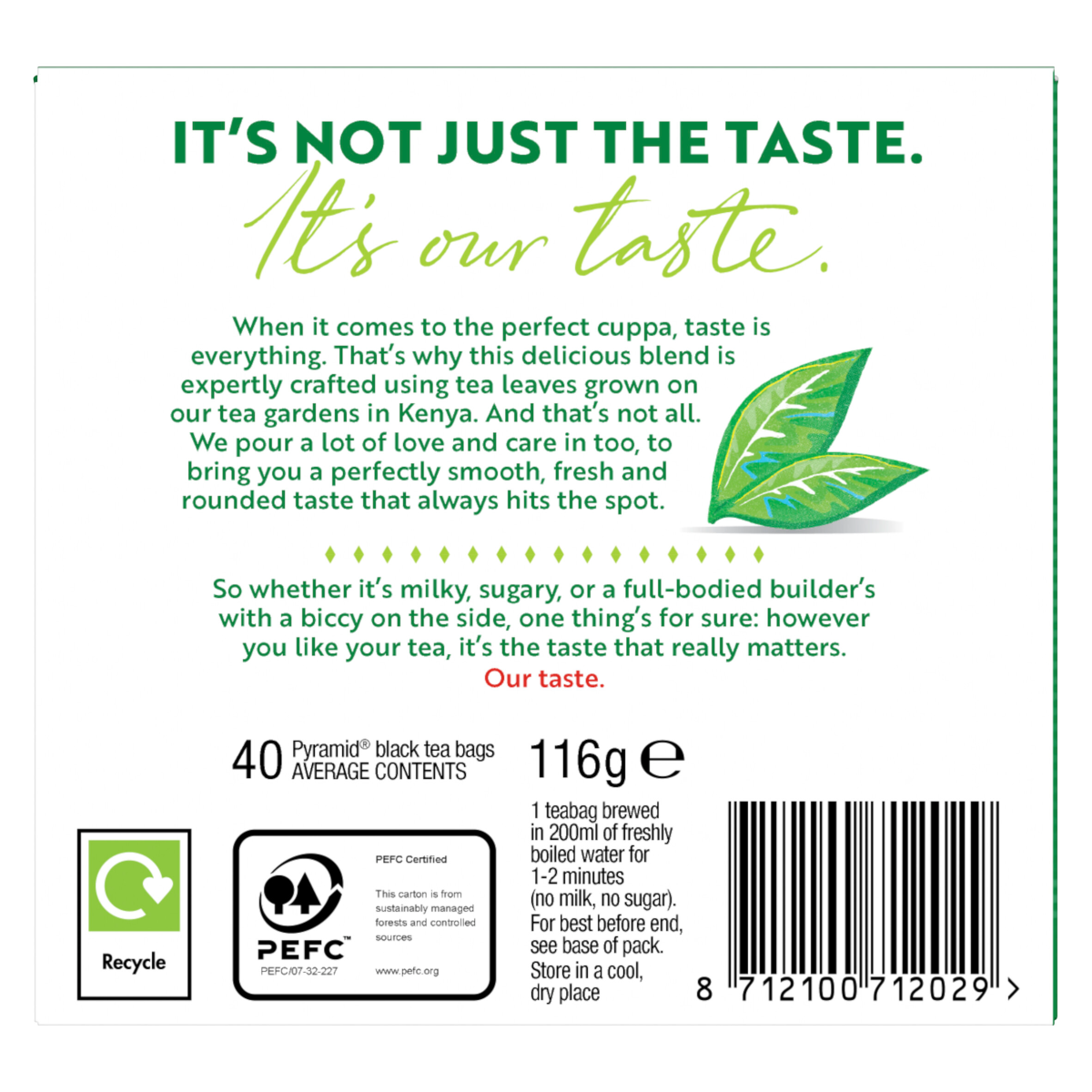 PG tips Original Tea 40s