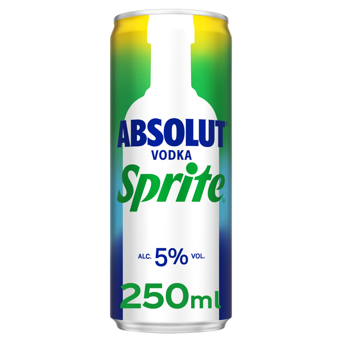 Absolut Vodka & Sprite 250ml
