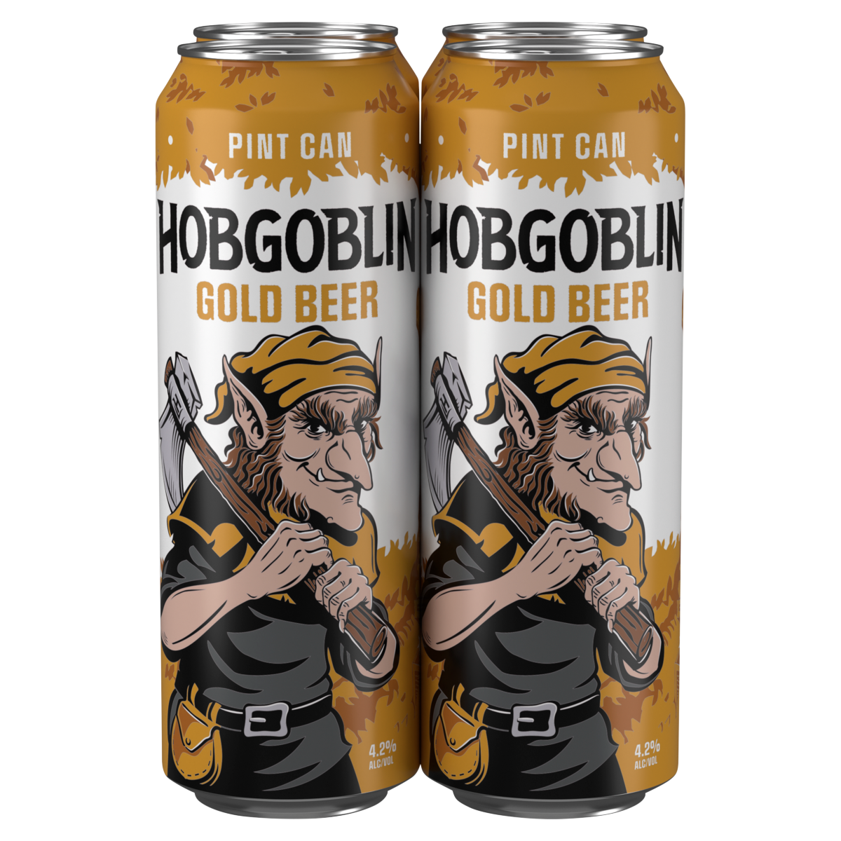 Hobgoblin Gold Beer 4 x 568ml