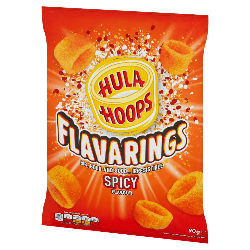 Hula Hoops Flavarings Spicy Flavour 90g