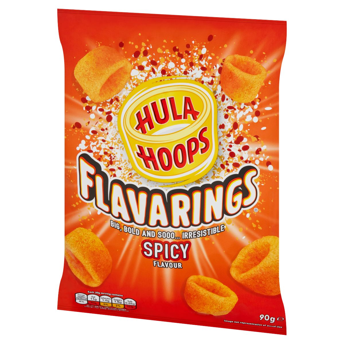 Hula Hoops Flavarings Spicy Flavour 90g