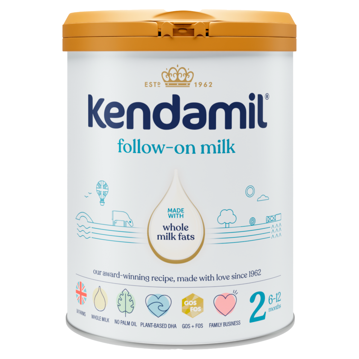 Kendamil Follow-on Milk 2 6-12 Months 800g