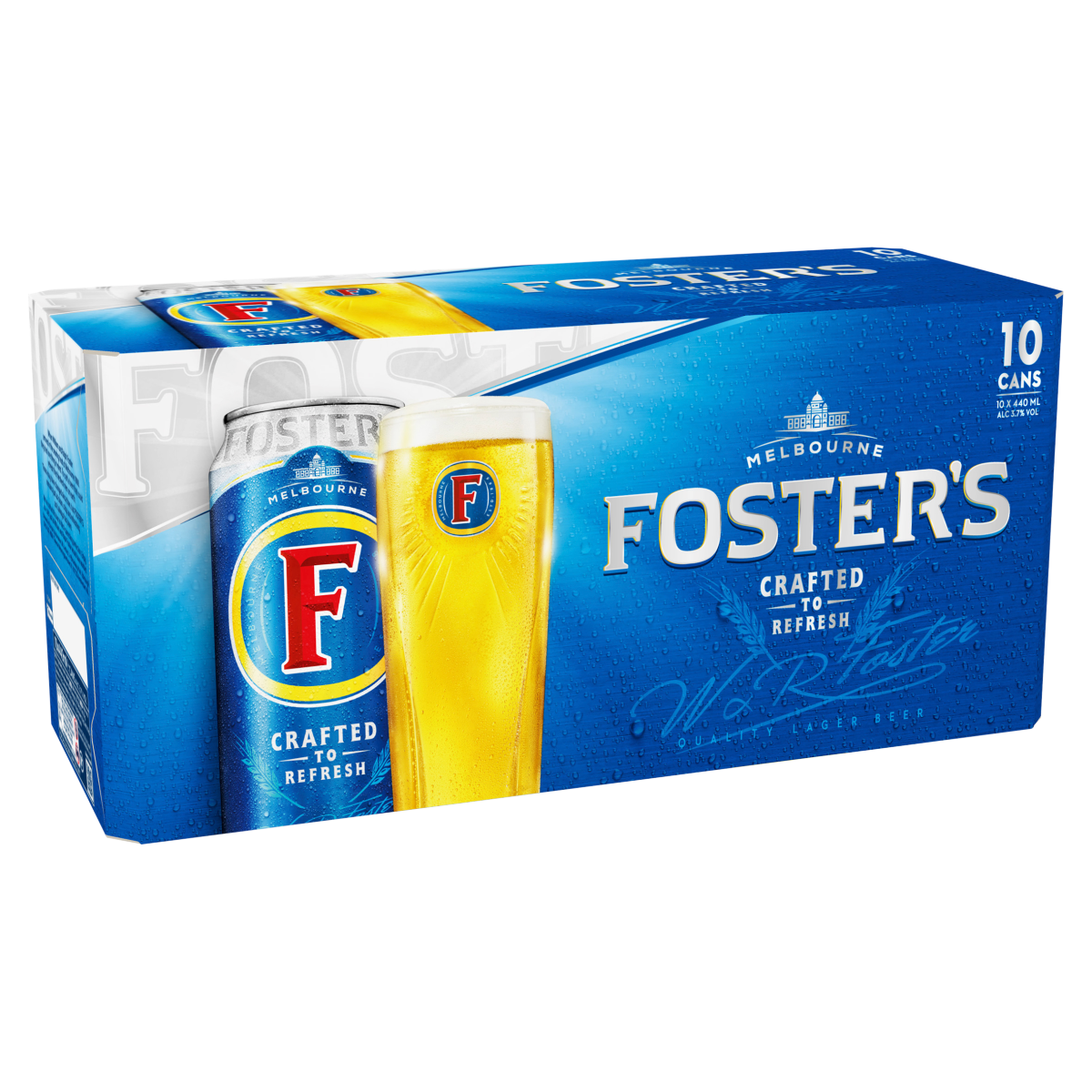 Foster’s Quality Lager Beer 10 x 440ml