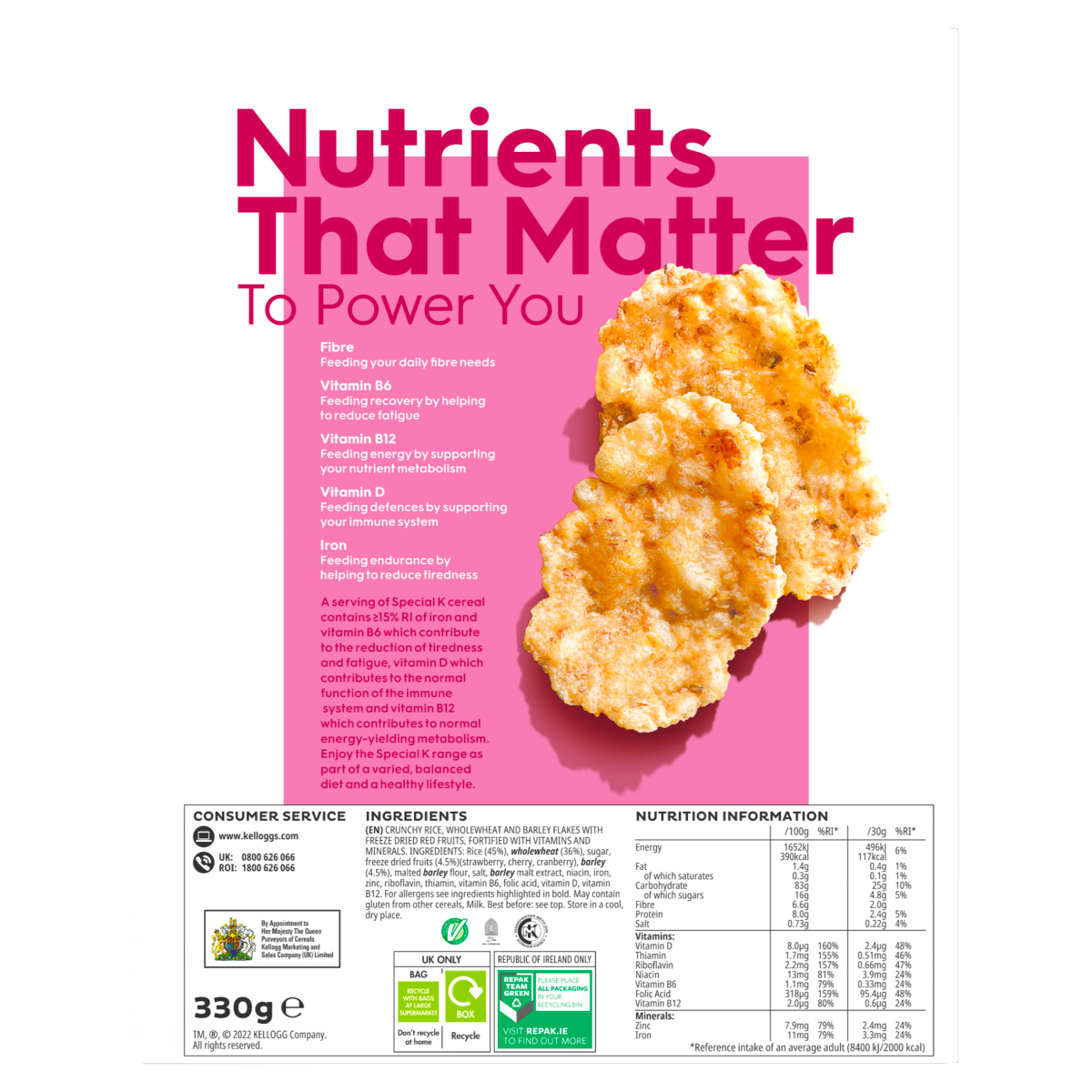 Kellogg’s Special K Red Berries 330g