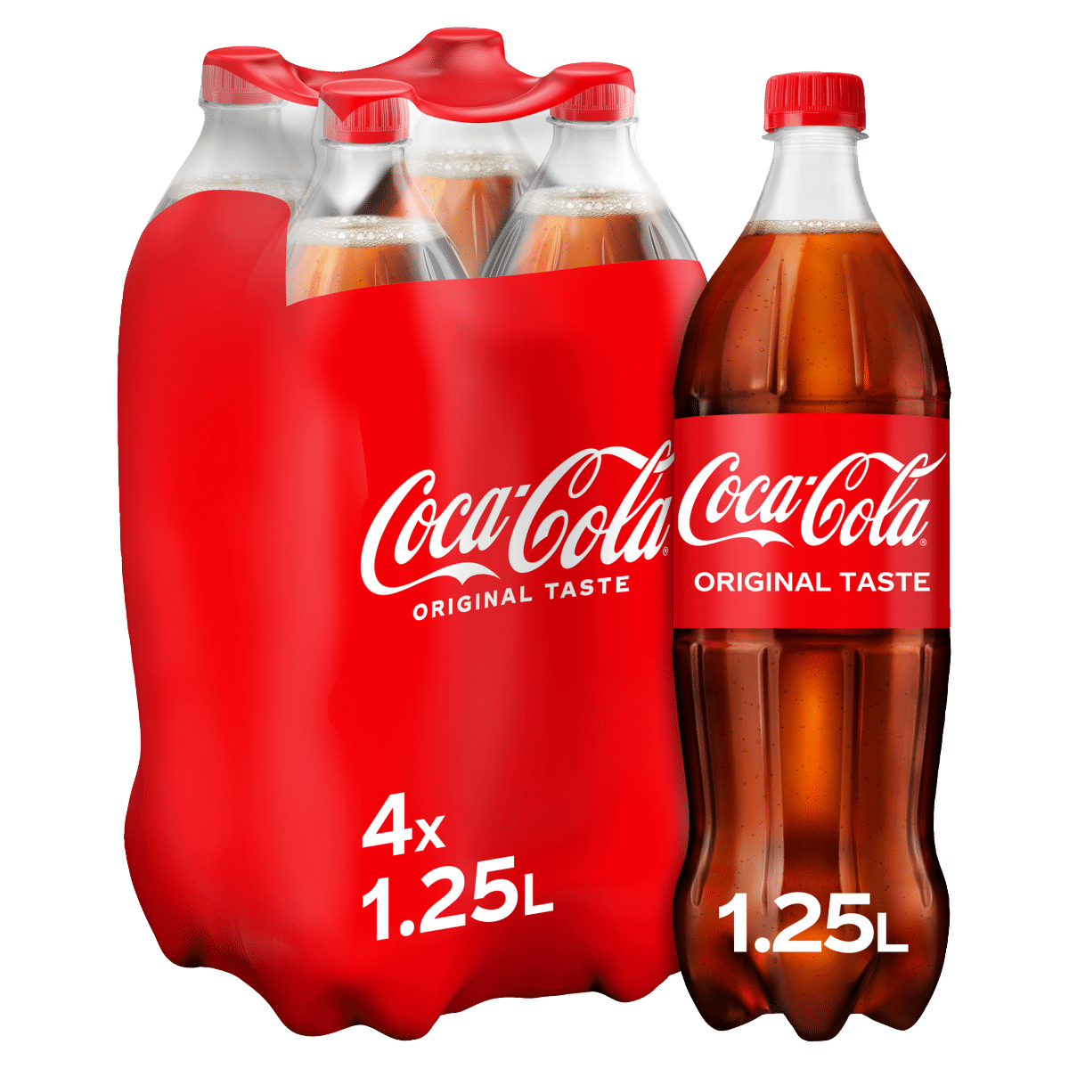 Coca-Cola Original Taste 4 x 1.25L