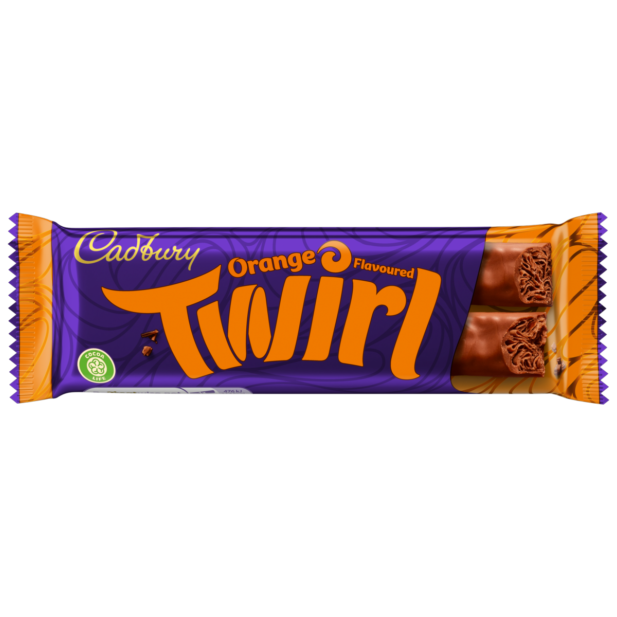 Cadbury Twirl Orange Chocolate Bar 43g