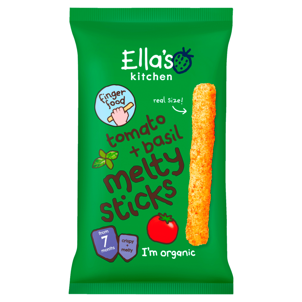 Ella’s Kitchen Tomato + Basil Melty Sticks from 7 Months 16g