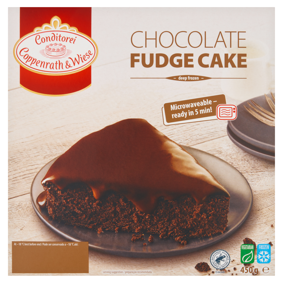 Conditorei Coppenrath & Wiese Chocolate Fudge Cake 450g