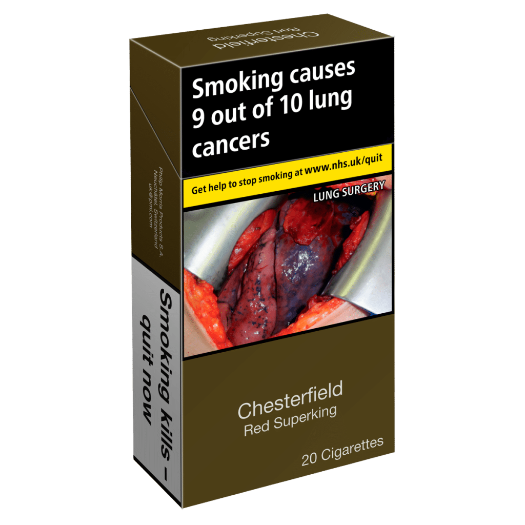 Chesterfield Red Superking 20 Cigarettes