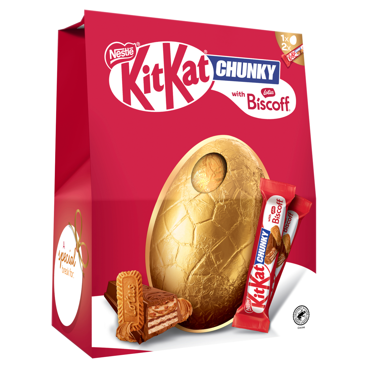 KitKat Chunky with Lotus Biscoff 233g