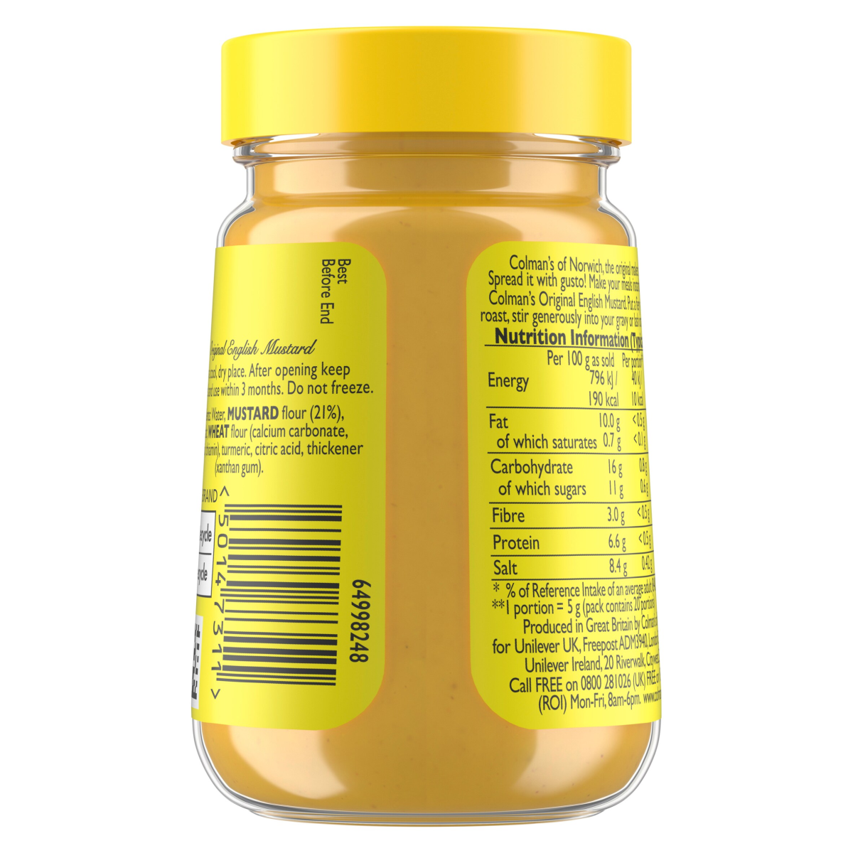 Colman’s  Mustard Original English 100 g