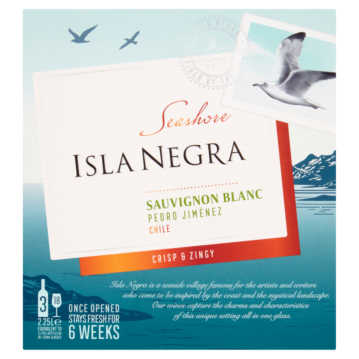 Isla Negra Sauvignon Blanc Pedro Jimenez 2.25L