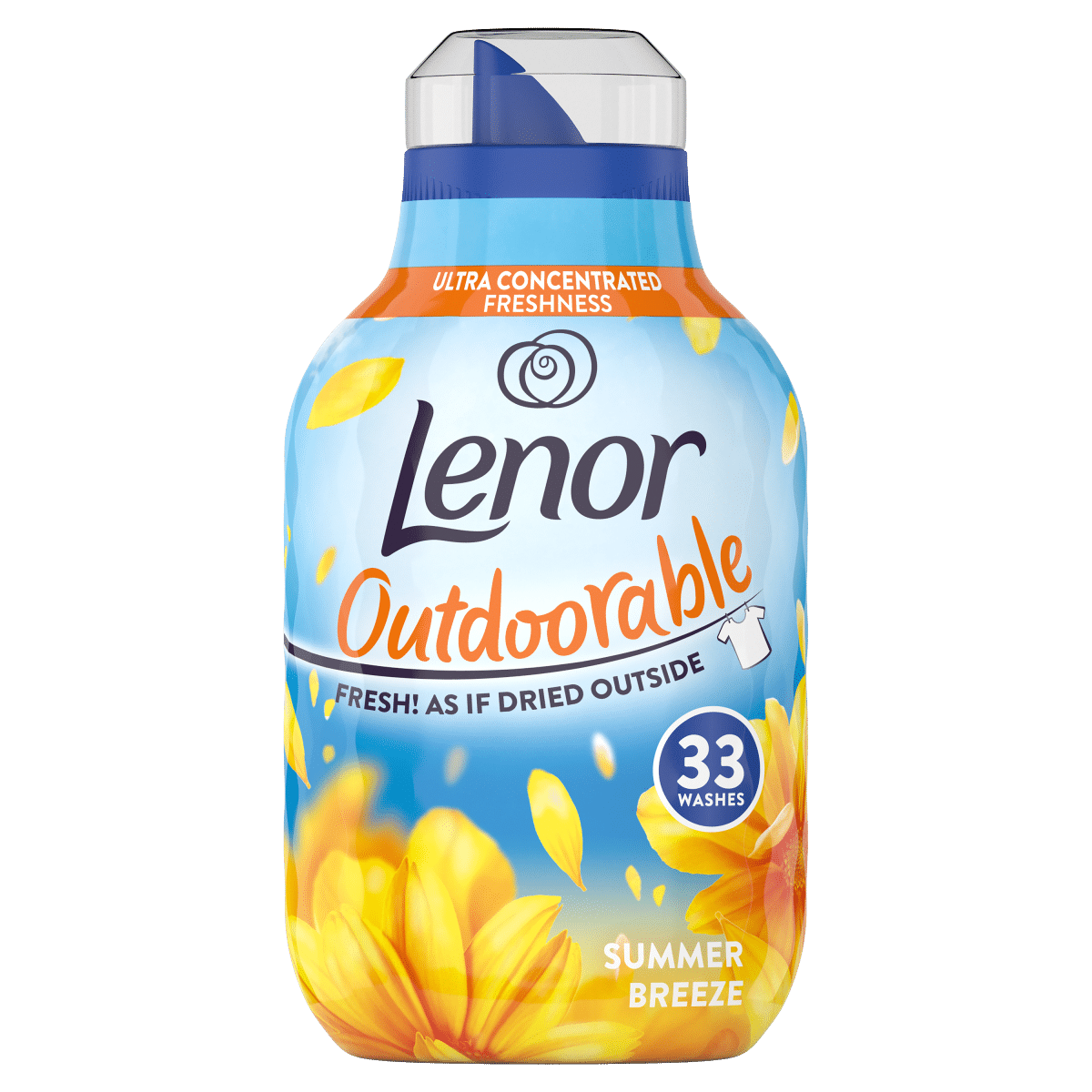 Lenor Outdoorable Fabric Conditioner Summer Breeze 33 Washes