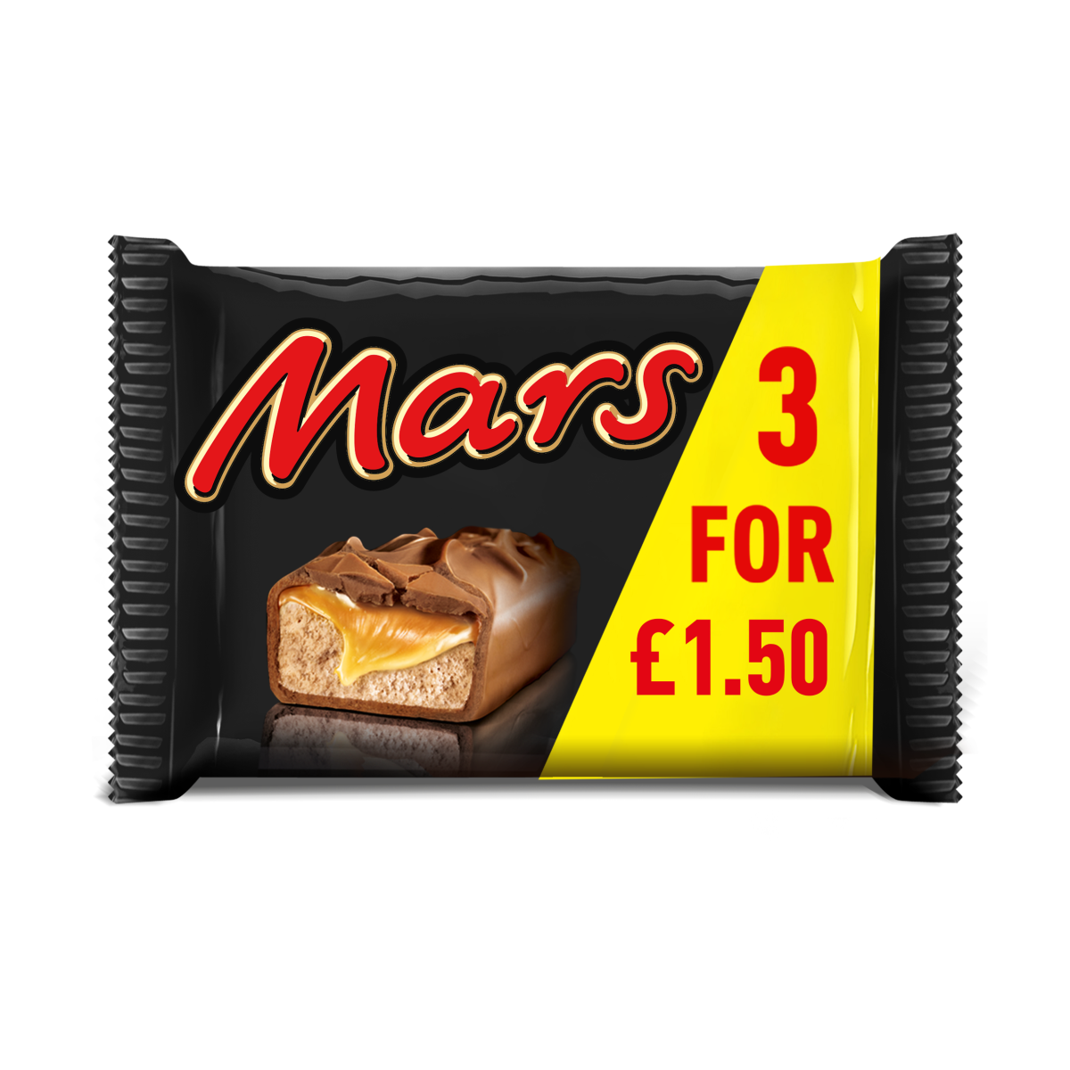 Mars Caramel, Nougat & Milk Chocolate Snack Bars Multipack £1.50 PMP 3×39.4g
