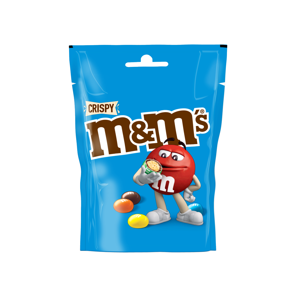 M&M’s Crispy Chocolate Pouch Bag 107g