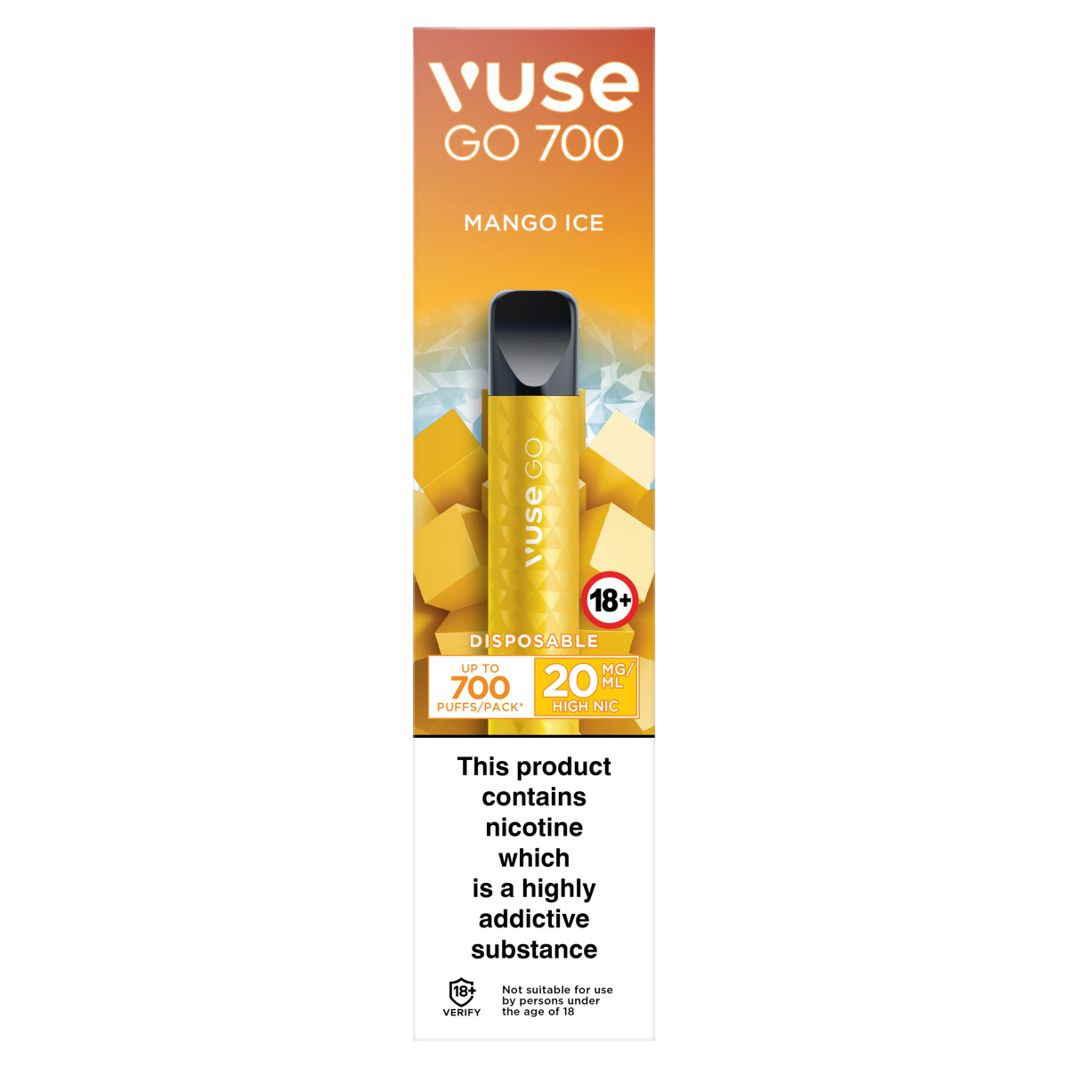 Vuse Go Mango Ice Disposable 20mg/ml