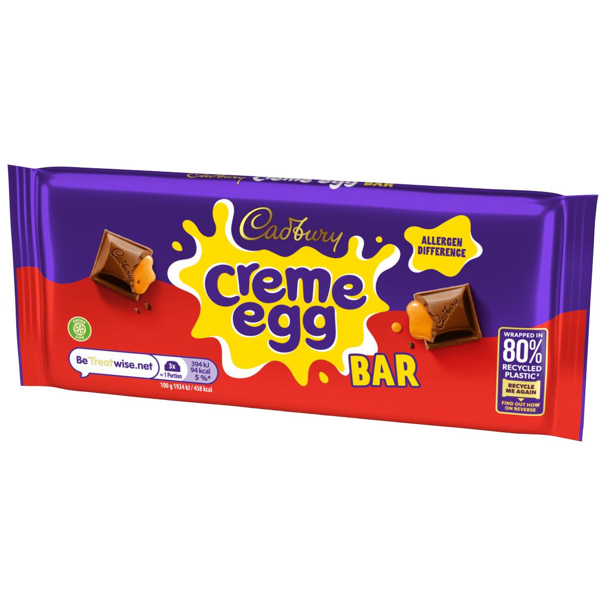 Cadbury Creme Egg Milk Chocolate Bar 123 g