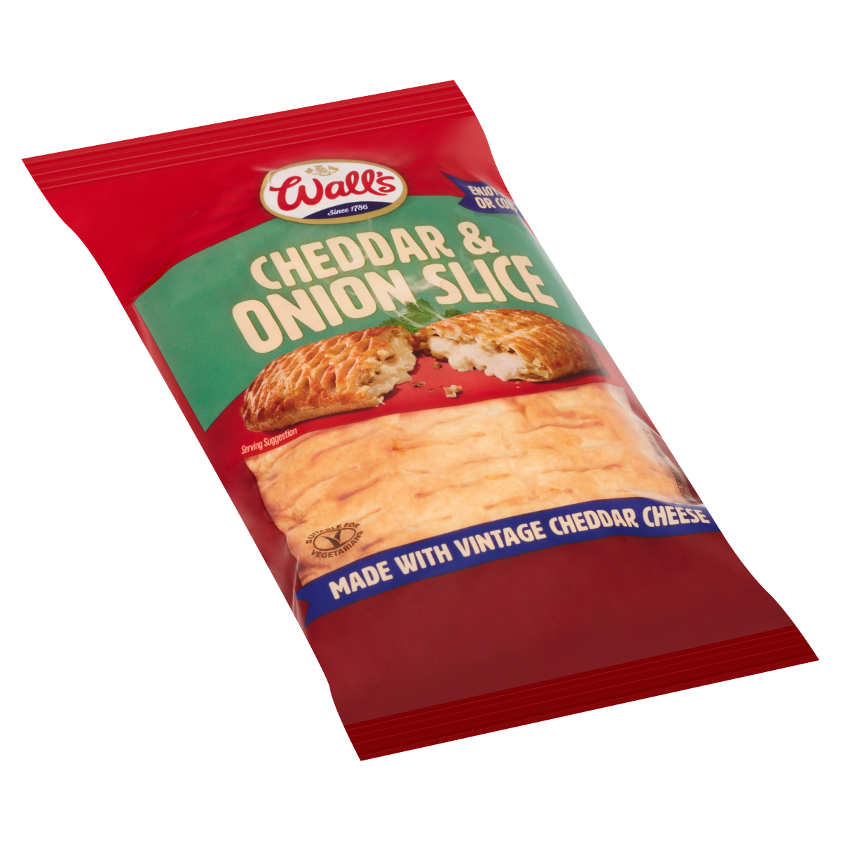 Wall’s Cheddar & Onion Slice 180g