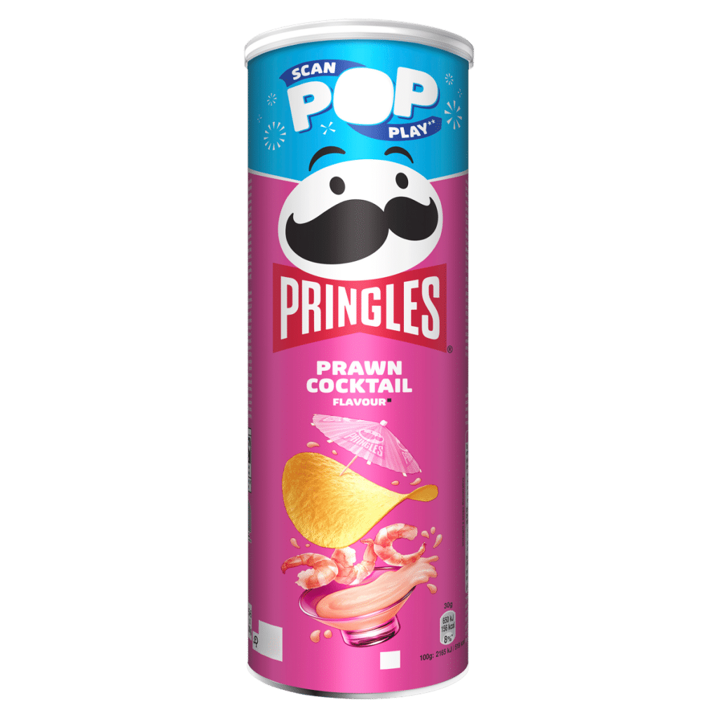 Pringles Prawn Cocktail Flavour Sharing Crisps 165g
