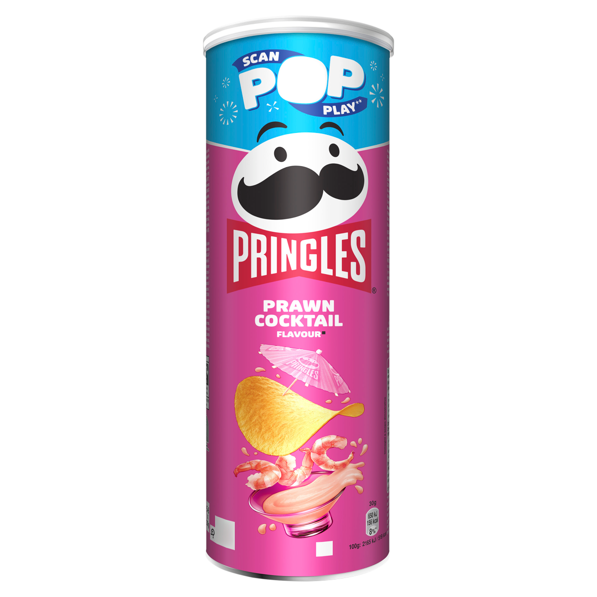 Pringles Prawn Cocktail Flavour Sharing Crisps 165g