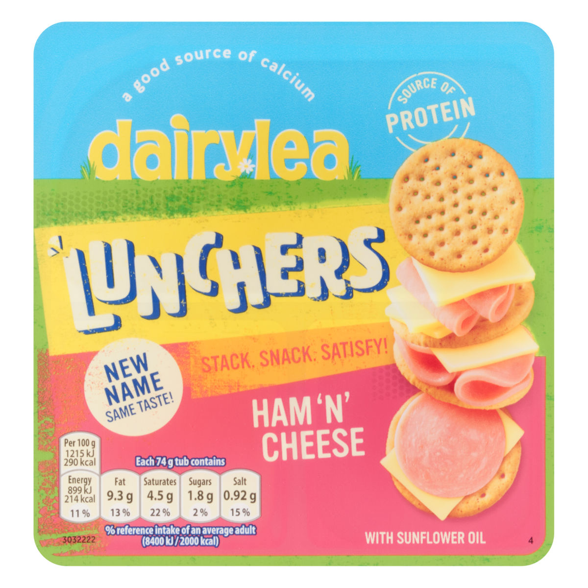 Dairylea Lunchers Ham And Cheese Convenience Meals 74 Gr