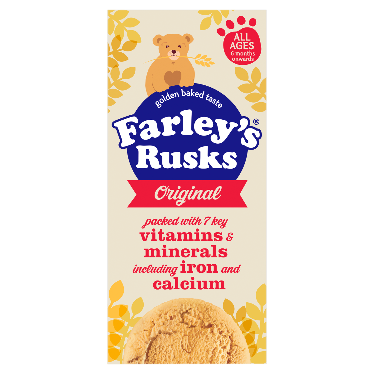 Farley’s Original Rusks All Ages 6 Months Onwards 300g