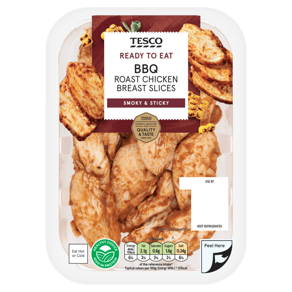 Tesco BBQ Roast Chicken Breast Pieces 160g