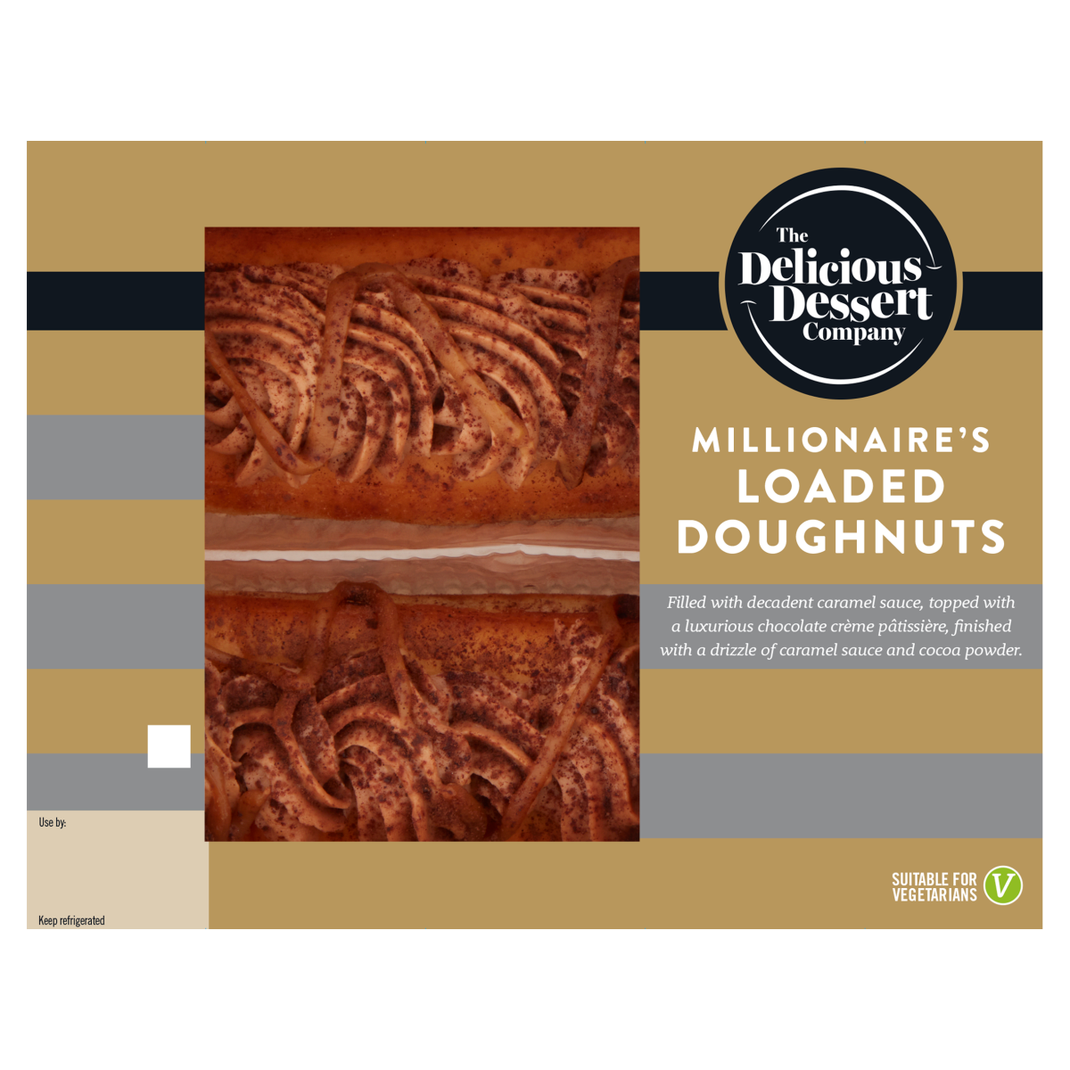 The Delicious Dessert Company Millionaire’s Loaded Doughnuts