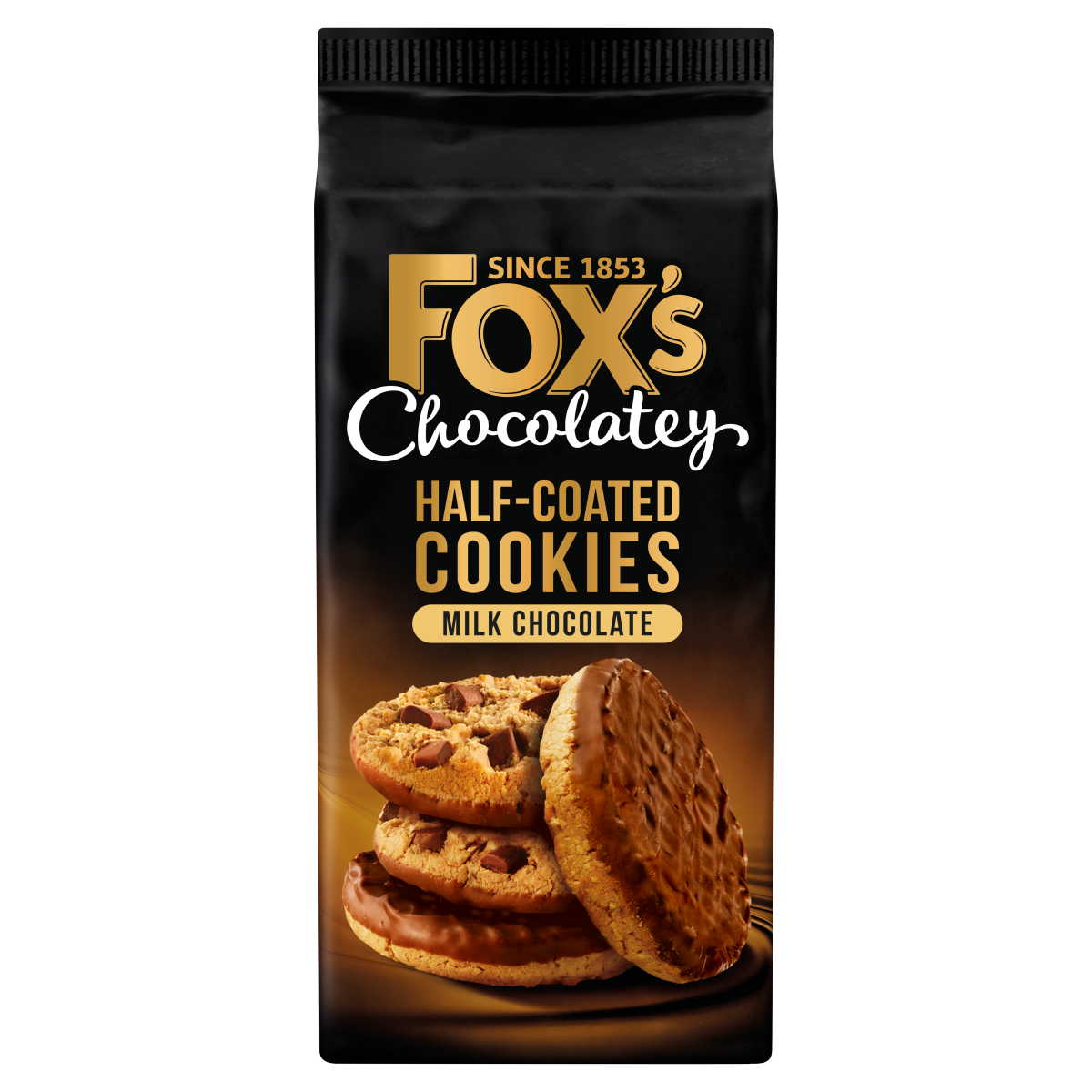 Fox’s Fabulous Half-Coated Milk Chocolate Cookies 175g