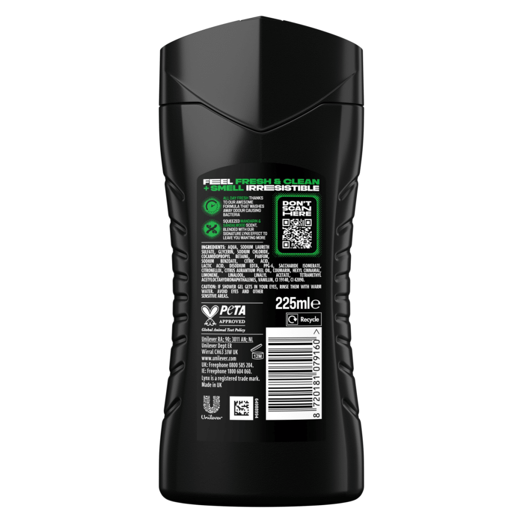 Lynx Limited Edition FIFA Africa 3-in-1 Body Wash 225 ml