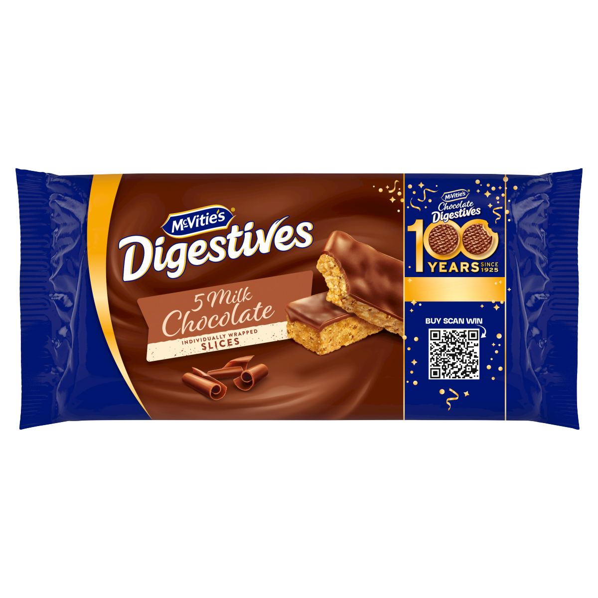 McVitie’s Digestives 5 Milk Chocolate Slices 114.1g