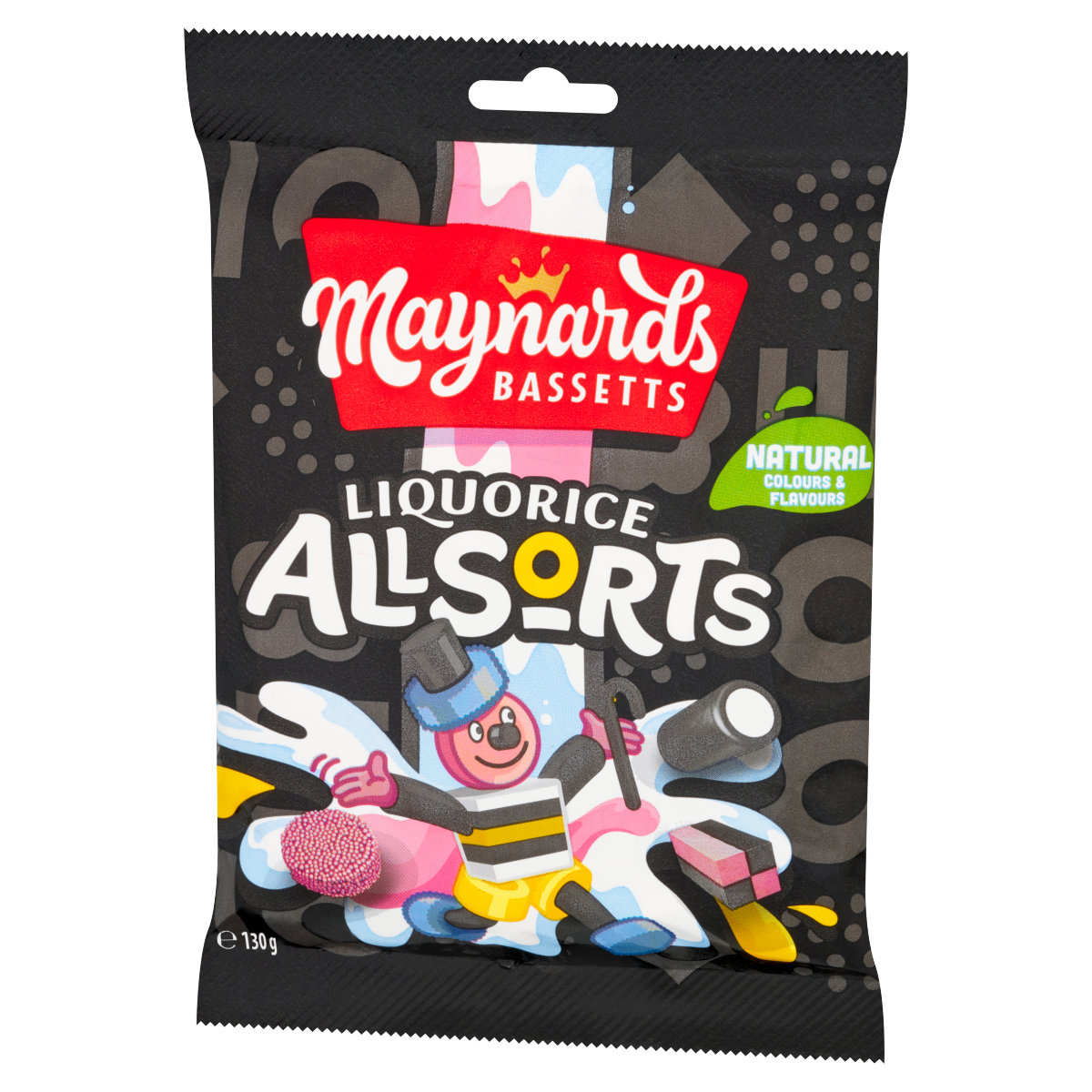 Maynards Bassetts Liquorice Allsorts 130g
