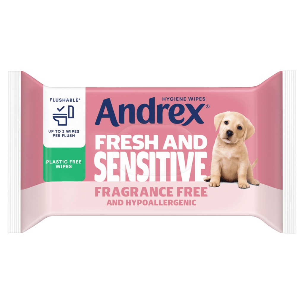 Andrex Fresh and Sensitive Hygiene Wipes