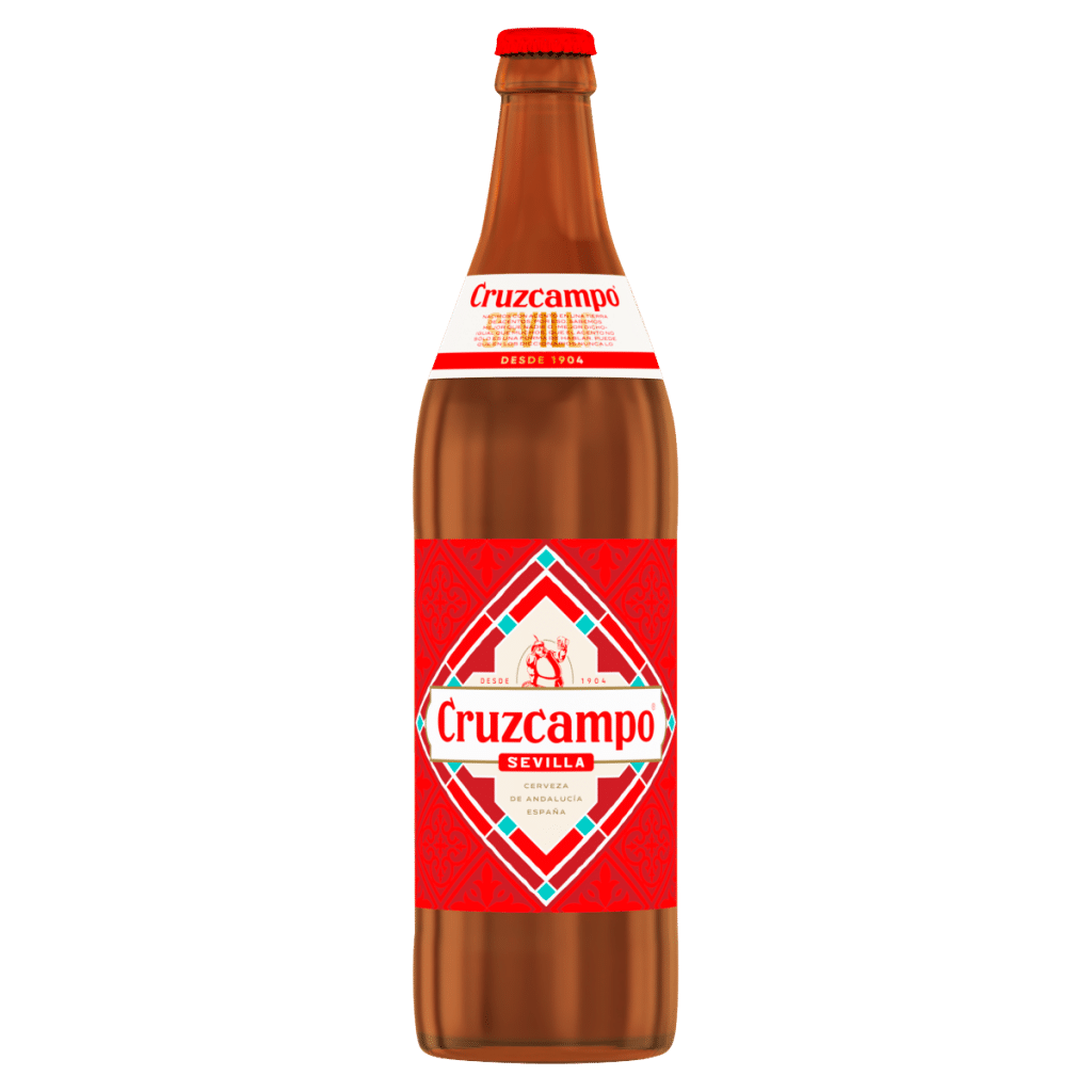 Cruzcampo Sevilla Beer Bottle 660ml