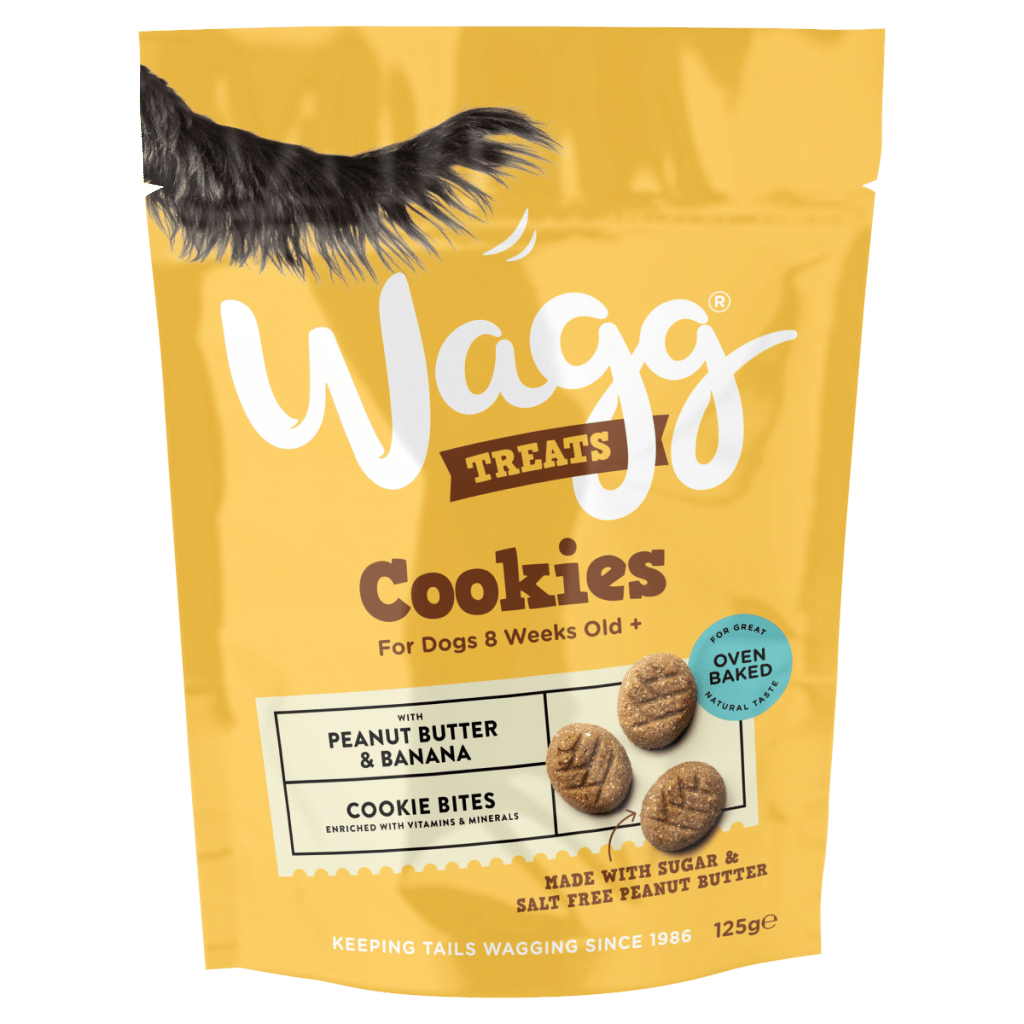 Wagg Cookie Treats Peanut Butter & Banana 125g