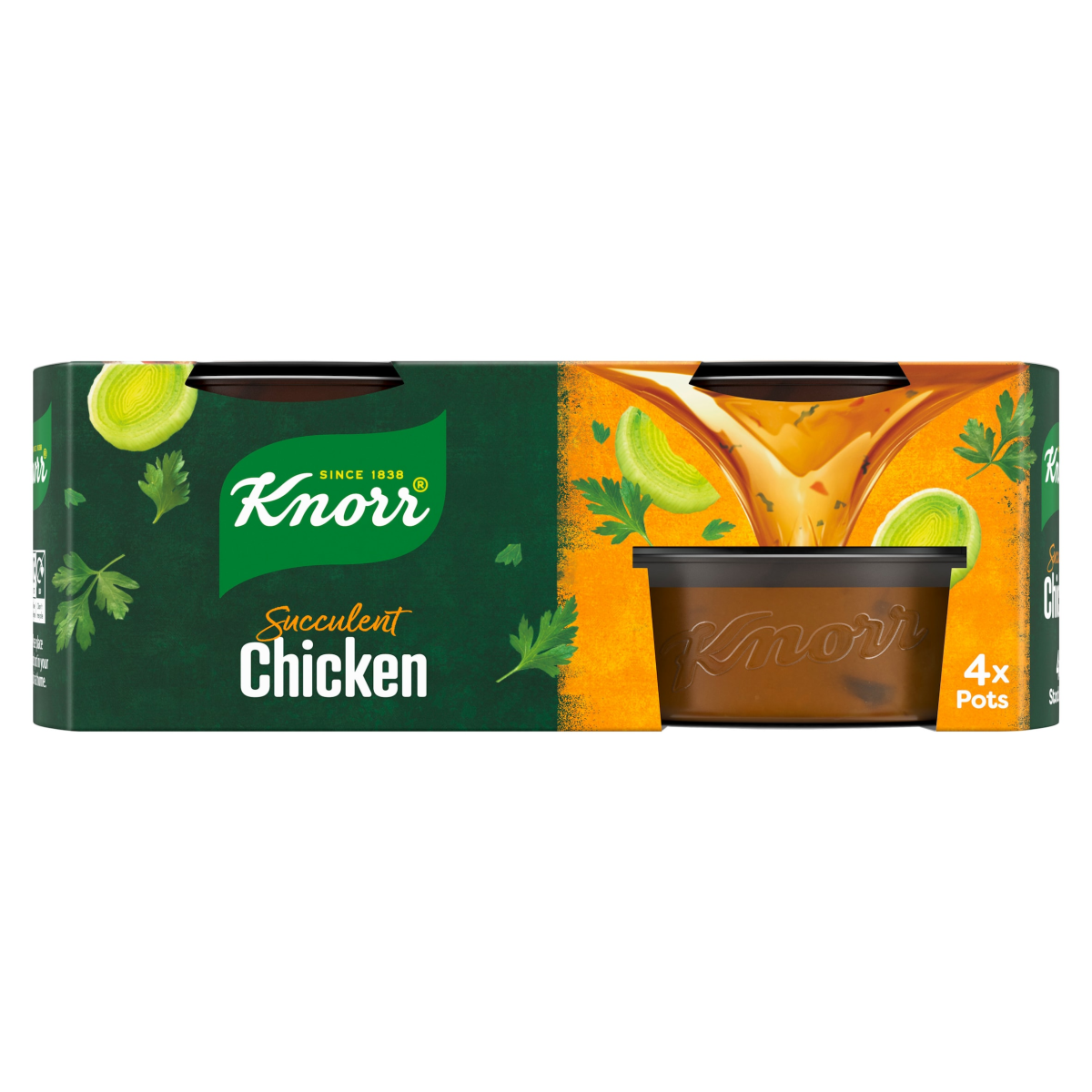 Knorr Chicken Stock Pots 4x 28 g