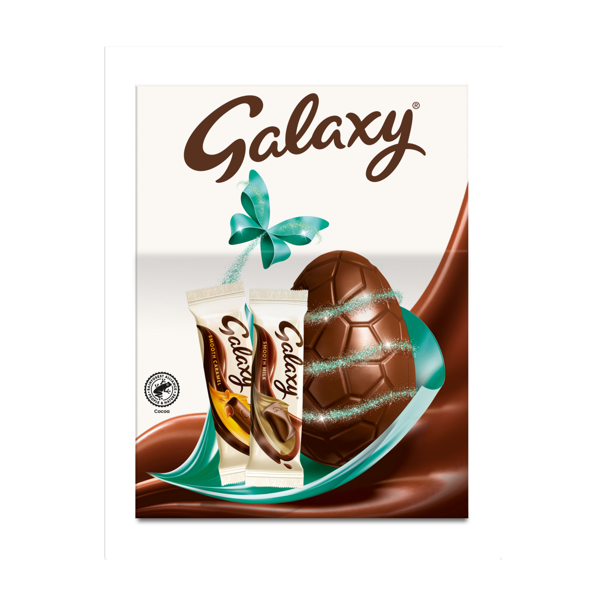 Galaxy Milk Chocolate Bar Indulgence Extra Large Easter Egg 268g