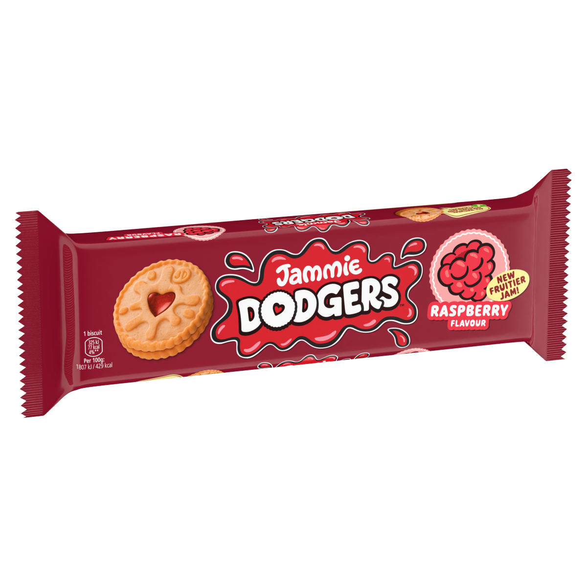 Jammie Dodgers Raspberry Flavour 140g