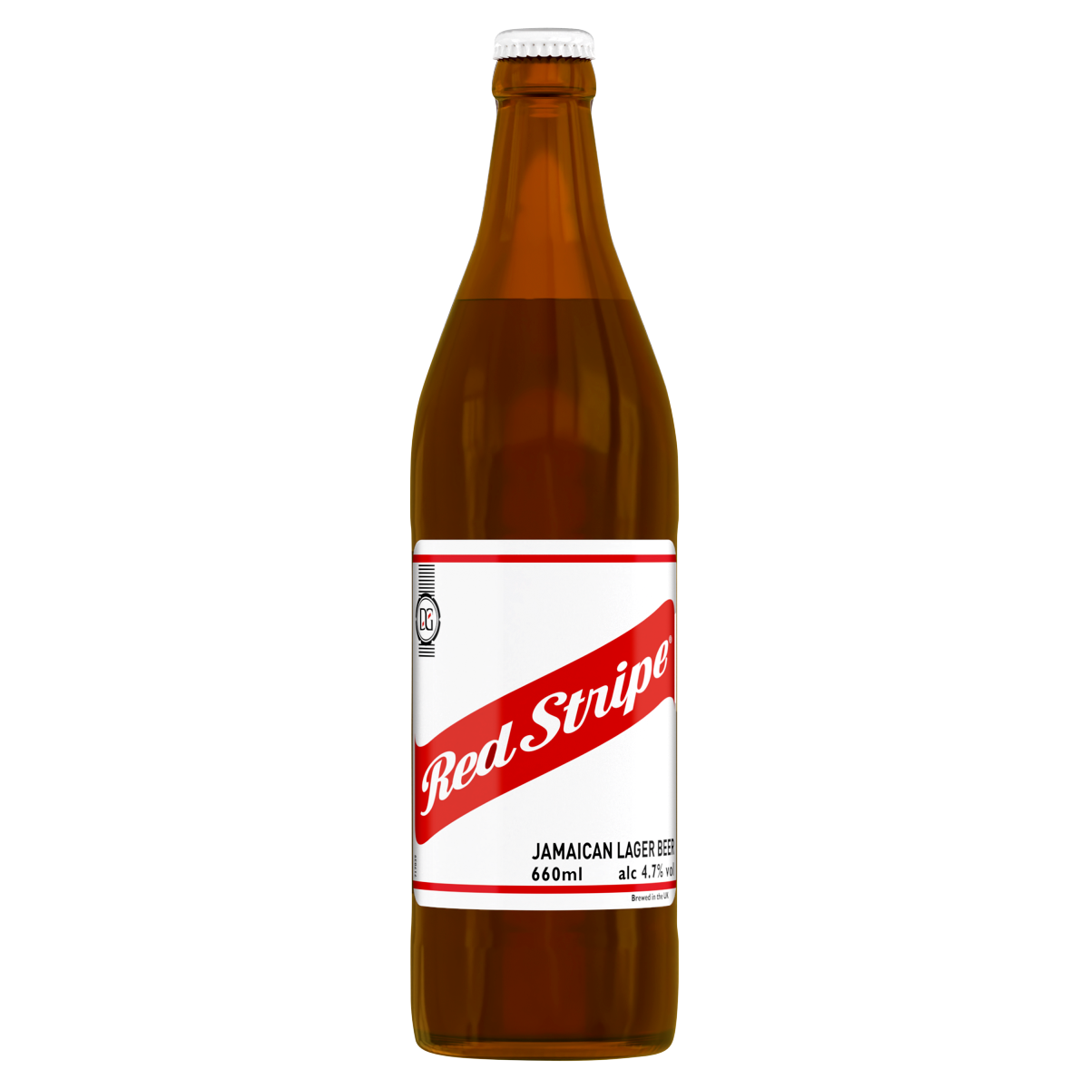 Red Stripe Jamaican Lager Beer Bottle 660ml