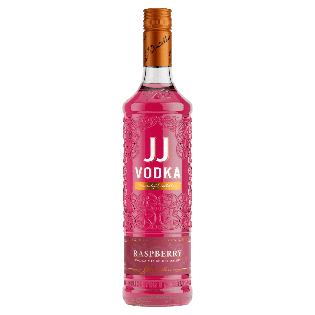 JJ Raspberry Vodka Mix Spirit Drink 70cl
