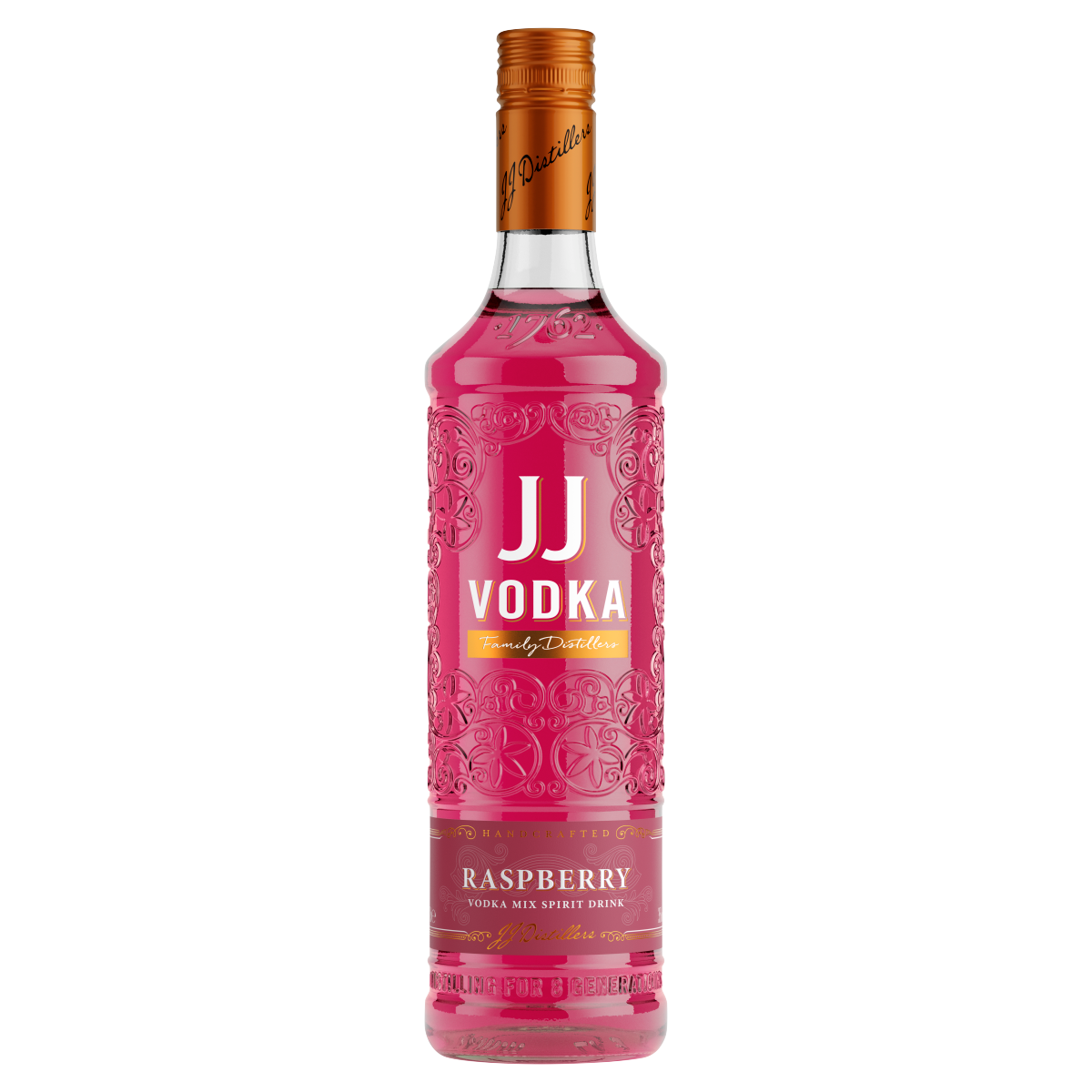 JJ Raspberry Vodka Mix Spirit Drink 70cl