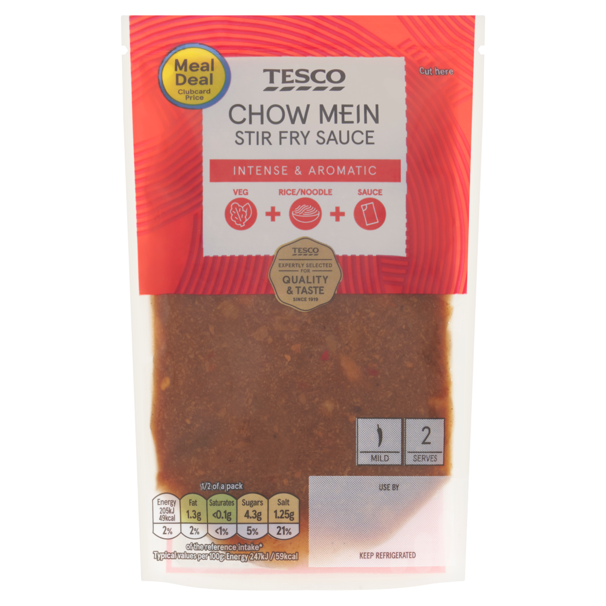 Tesco Chow Mein Stir Fry Sauce 165g