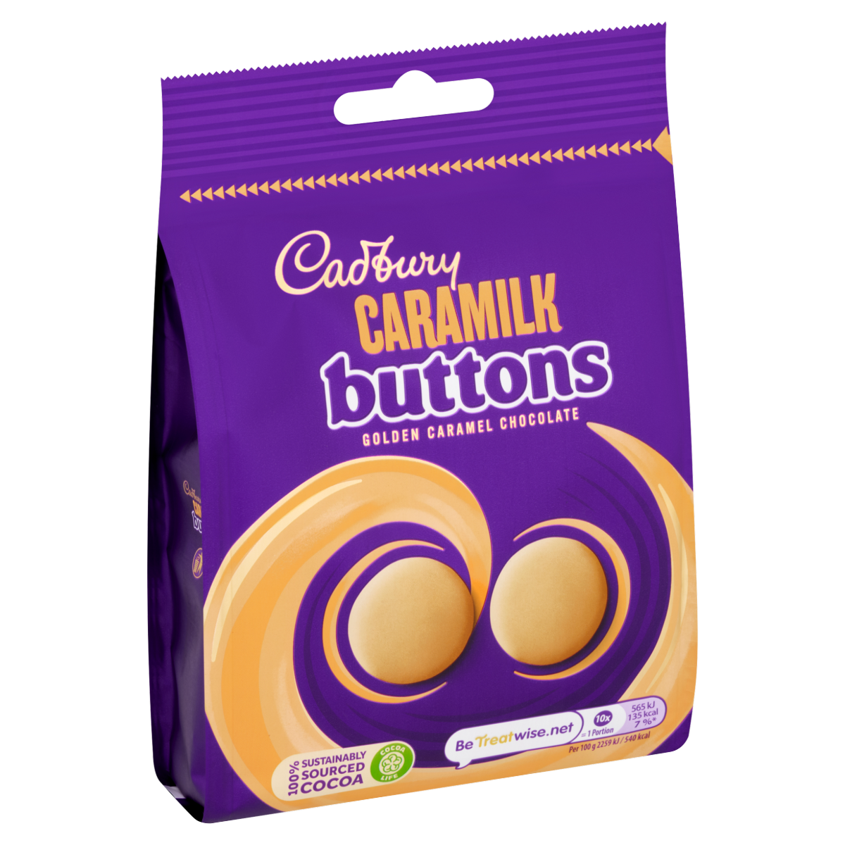 Cadbury Buttons Caramilk Chocolate 105g
