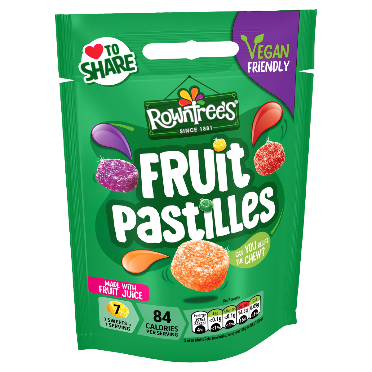 Rowntree’s Fruit Pastilles 143g